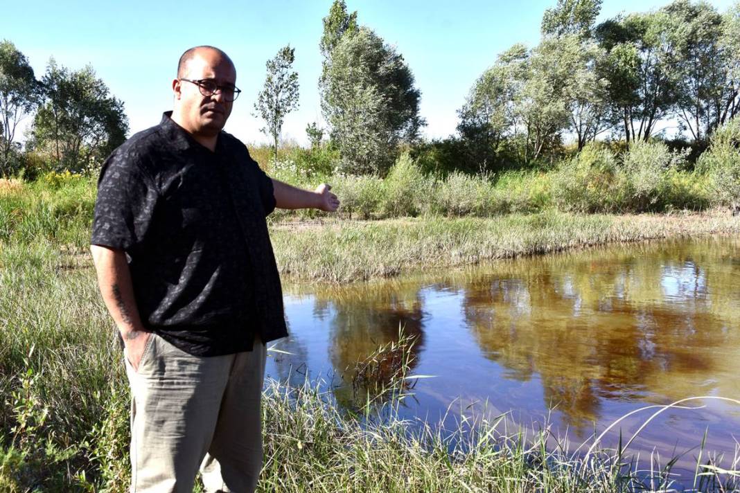 Kızılırmak'ta akaryakıt sızıntısı paniği! Yetkililer harekete geçti, kahreden görüntüler 8